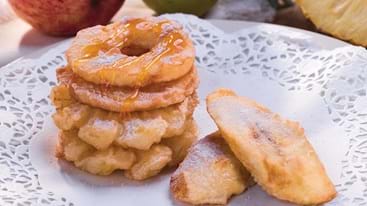Coconut Fruit Fritters Photo
